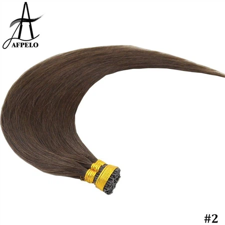 Natural Wavy I tip hair extension
