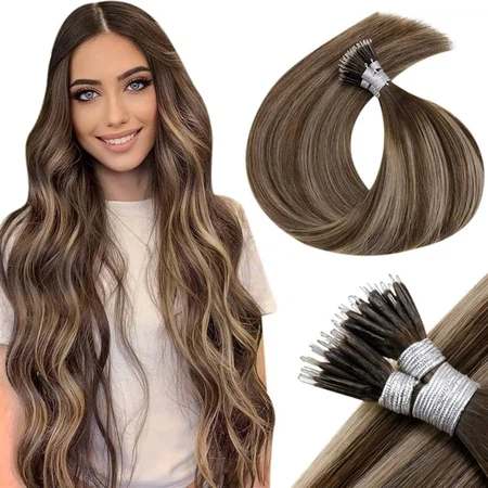 Natural I tip hair extension